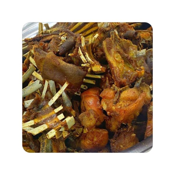 Fried Goat (stewed)